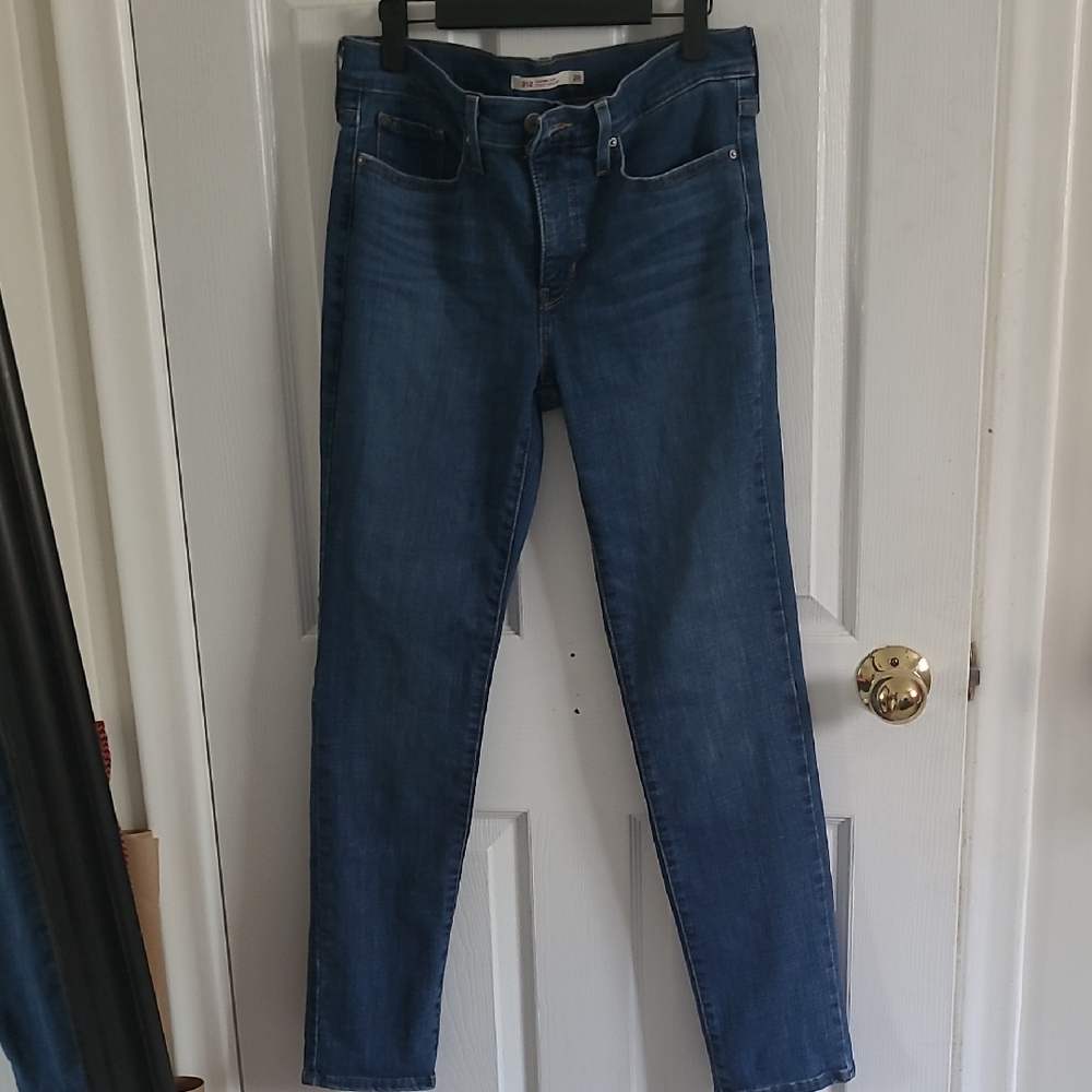 Levi's Blue Skinny Jeans Classic Denim
